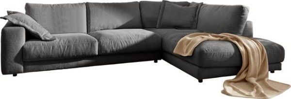 3C Candy Ecksofa Enisa XXL B/T/H: 325/224/85 cm, Kuschelig, gemütlich, in 5 Farben, Bezug in Cord, m