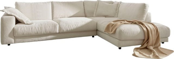 3C Candy Ecksofa Enisa XXL B/T/H: 325/224/85 cm, Kuschelig, gemütlich, in 5 Farben, Bezug in Cord, m