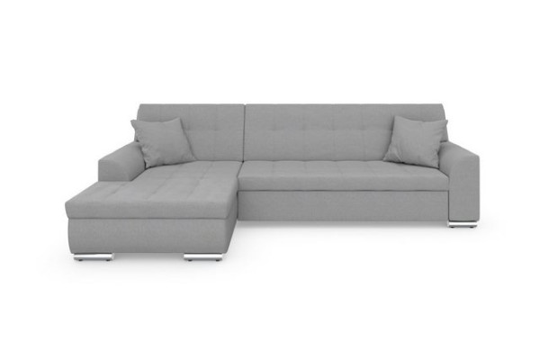 DOMO collection Ecksofa Treviso viele Bezüge, auch in Cord, Schlafsofa, B/T/H: 267/80/83 cm, wahlwei